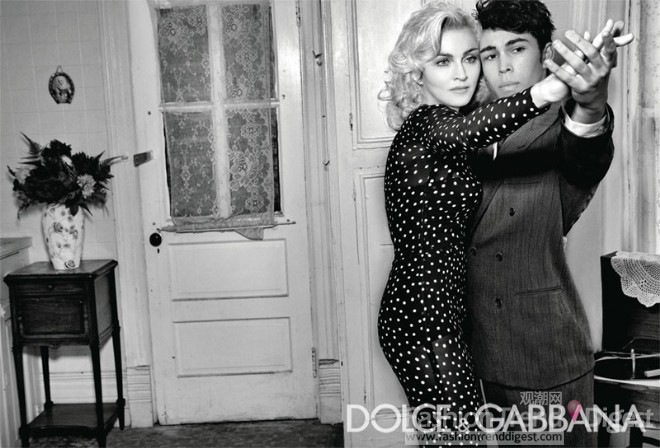 麦当娜代言Dolce & Gabbana 10秋冬广告